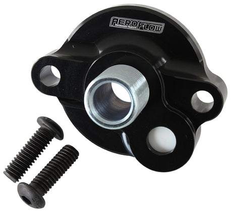 SB Chev Oil Filter Adapter 15 PSI Internal Bypass Ofa AF64-2185BLK - Aeroflow