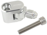 Swivel GM LS Water Cross- Over Adapter -4AN Steam Vent AF64-2187 - Aeroflow