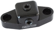 GM LS Oil Port Adapter Allows Twin Turb, Singl Turb & Gauge AF64-2189BLK - Aeroflow