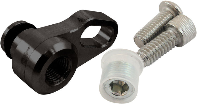 GM LS3 MAP Sensor Port Adapterremote 1/8" NPT Black OEM Manifold AF64-2193 - Aeroflow