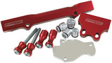 Rotary Fuel Rail Kit Series 6 7 & 8. Mazda RX7 Red Gen 2 AF64-2204R - Aeroflow