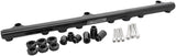 Fuel Rail Kit Nissan RB25 Black -8ORB Non-Neo Top Feed AF64-2210BLK - Aeroflow