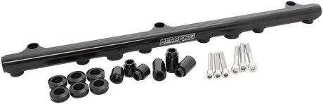 Fuel Rail Kit Nissan RB25 Black -8ORB Non-Neo Top Feed AF64-2210BLK - Aeroflow