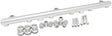 Fuel Rail Kit Nissan RB25 Silver -8ORB Non-Neo Top Feed AF64-2210S - Aeroflow