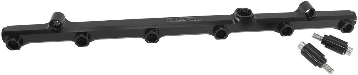 Fuel Rail Kit Nissan RB26DETT Black Gtr R32 R33 R34 RB 26 AF64-2211BLK - Aeroflow