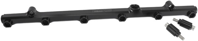 Fuel Rail Kit Nissan RB26DETT Black Gtr R32 R33 R34 RB 26 AF64-2211BLK - Aeroflow
