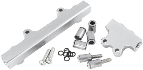 Rotary Fuel Rail Kit Series 4 & 5. Mazda RX7 Silver Gen 2 AF64-2213S - Aeroflow