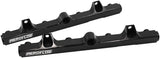 Fuel Rail Kit Ford Coyote V8 Black Mustang Falcon Boss AF64-2214BLK - Aeroflow
