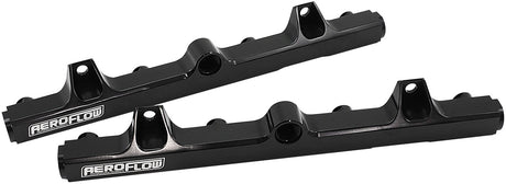 Fuel Rail Kit Ford Coyote V8 Black Mustang Falcon Boss AF64-2214BLK - Aeroflow