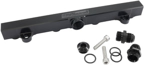 Mitsubishi 4G63 Evo 4 To 9 Fuel Rail -10ORB Black AF64-2221BLK - Aeroflow