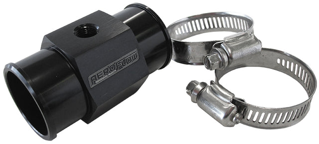 1-1/4" 32mm Water Temp Hose Adapter W/ 1/8" NPT Gauge Port AF64-2232 - Aeroflow