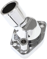 Billet Thermostat Housing Chroford Windsor 45 Deg Swivel SBF AF64-2233C - Aeroflow