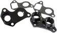 GM LS Water Pump Plates Adapter Block -10ORB Pair AF64-2241 - Aeroflow