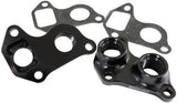 GM LS Water Pump Plates Adapter Block -10ORB Pair AF64-2241 - Aeroflow