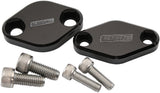 Subaru Air Pump Delete Plates Block Off Covers Kit Black AF64-2254BLK - Aeroflow