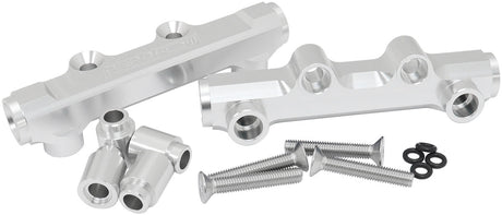 Subaru EJ20 EJ25 Fuel Rail Silver Top Feed Wrx Sti Xt Gt AF64-2257S - Aeroflow