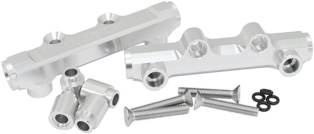 Subaru EJ20 EJ25 Fuel Rail Silver Top Feed Wrx Sti Xt Gt AF64-2257S - Aeroflow
