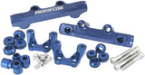 Subaru EJ20 Conversion Fuel Rail Top Feed Blue 92-00 Wrx AF64-2258 - Aeroflow