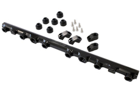 Fuel Rail Kit Suit Toyota 2JZGTE Vvti Non-Vvti Black AF64-2259BLK - Aeroflow