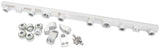Fuel Rail Kit Suit Toyota 2JZGTE Vvti Non-Vvti Silver AF64-2259S - Aeroflow