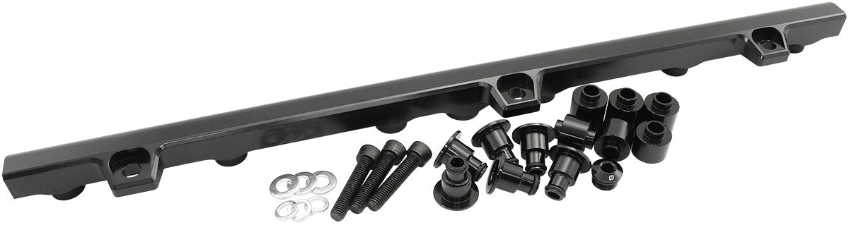 Fuel Rail Kit Suit Toyota 2JZGE Non Turbo All 2JZGE Black AF64-2260BLK - Aeroflow