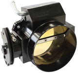 GM LS 105mm Throttle Body Black Uses Std Idle & TPS AF64-2270BLK - Aeroflow