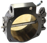 GM LS 105mm Throttle Body Black Uses Std Idle & TPS AF64-2270BLK - Aeroflow