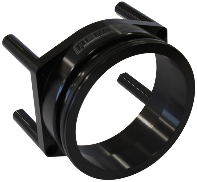 95mm Cable Throttle Adapter Intercooler Clamp 4 Inch Black AF64-2272BLK - Aeroflow