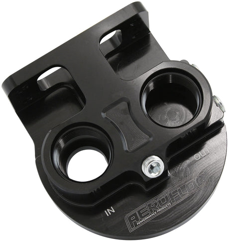Remote Filter Head Top Entry -12 ORB Port 13/16"-16 Filter AF64-2275 - Aeroflow