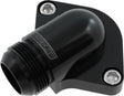 Billet Thermostat Housing Low Profile -20AN SBC BBC Holden AF64-2334 Blk AF64-2334BLK - Aeroflow