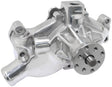Small Block Chev Short Water Pump Polished SBC AF64-2350P - Aeroflow