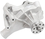 Small Block Chev Long Water Pump Natural Cast SBC AF64-2351 - Aeroflow
