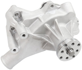 Small Block Chev Long Water Pump Natural Cast SBC AF64-2351 - Aeroflow