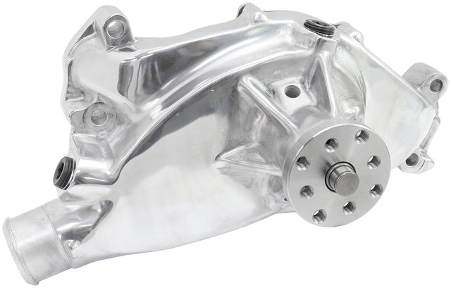 Big Block Chev Short Water Pump Polished BBC AF64-2355P - Aeroflow