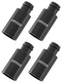 Injector Adapter Long 14mm To 11mm Fuel Rail 4 Pack Black AF64-2884 - Aeroflow