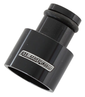 Injector Adapter Short 14mm TO11mm Fuel Rail Single Pack Blk AF64-2885-1 - Aeroflow