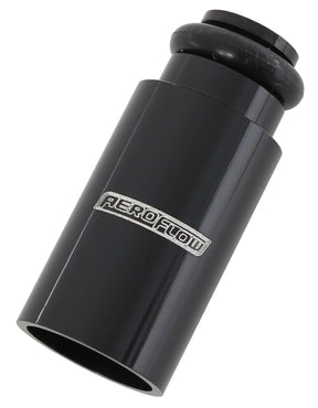 Injector Adapter Long 14mm To 14mm Fuel Rail Single Pack Blk AF64-2886-1 - Aeroflow