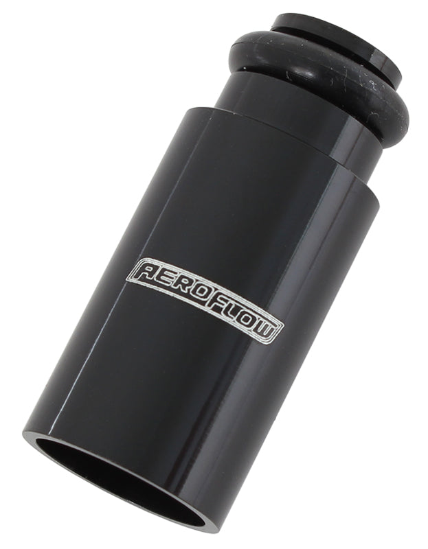 Injector Adapter Long 14mm To 14mm Fuel Rail Single Pack Blk AF64-2886-1 - Aeroflow