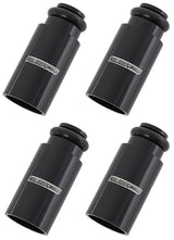 Injector Adapter Long 14mm To 14mm Fuel Rail 4 Pack Black AF64-2886 - Aeroflow