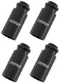 Injector Adapter Long 14mm To 14mm Fuel Rail 4 Pack Black AF64-2886 - Aeroflow