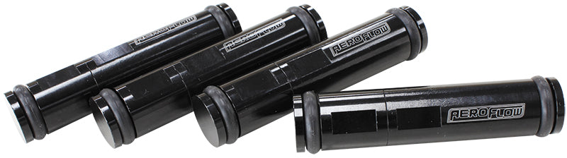 Injector Blanking Inserts 14mm Full & 3/4 Length Black 4 Pack AF64-2888 - Aeroflow