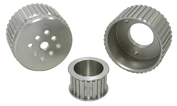 Gilmer Drive Kit - Silver Chev V8 With Short W/Pump AF64-3000 - Aeroflow
