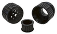 Gilmer Drive Kit - Black Chev V8 With Long W/Pump AF64-3001BLK - Aeroflow