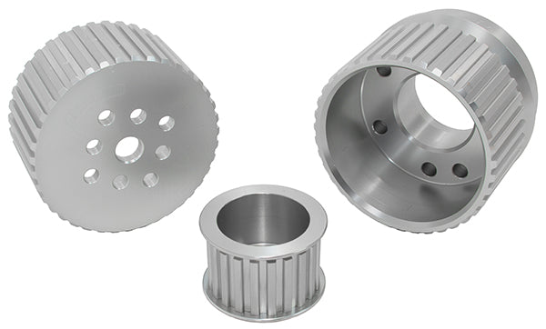 Gilmer Drive Kit - Silver Ford 289-351W, 302-351C AF64-3002 - Aeroflow