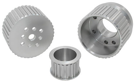 Gilmer Drive Kit - Silver Ford 289-351W, 302-351C AF64-3002 - Aeroflow