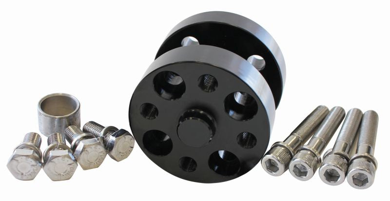 Water Pump Fan Spacer Kit 2" Black Suit 5/8 Or 3/4 Centre AF64-3041 - Aeroflow