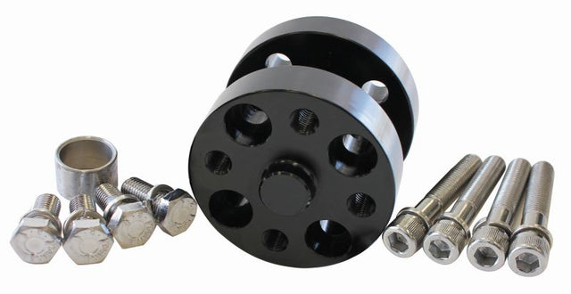 Water Pump Fan Spacer Kit 2" Black Suit 5/8 Or 3/4 Centre AF64-3041 - Aeroflow