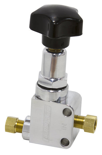 Brake Proportioning Valve Knobstyle Polished AF64-3042 - Aeroflow