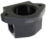 Billet Remote Thermostat Housi -12ORB Ports Each Side Chev AF64-3043BLK - Aeroflow