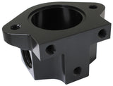 Billet Remote Thermostat Housi -12ORB Ports Each Side Chev AF64-3043BLK - Aeroflow